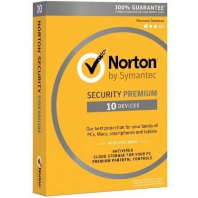 Norton Security Premium 10 urządzeń / 1 rok Polska wersja językowa! / szybka wysyłka na e-mail / Faktura VAT / 32-64BIT / WYPRZEDAŻ