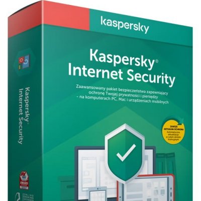 Kaspersky Internet Security 2021 10 PC/1 rok / Angielska wersja językowa! / szybka wysyłka na e-mail / Faktura VAT / 32-64BIT / WYPRZEDAŻ