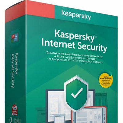 Kaspersky Internet Security 2021 10 PC/2 lata / Angielska wersja językowa! / szybka wysyłka na e-mail / Faktura VAT / 32-64BIT / WYPRZEDAŻ
