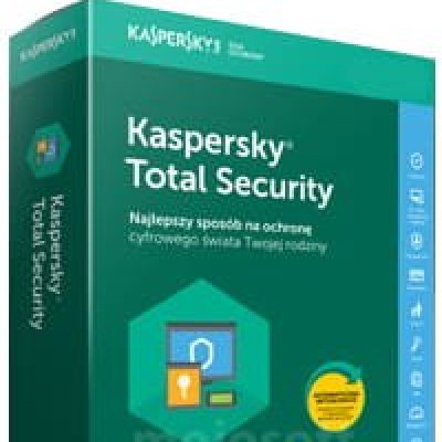 Kaspersky Total Security 2021 1PC/2 lata / Angielska wersja językowa! / szybka wysyłka na e-mail / Faktura VAT / 32-64BIT / WYPRZEDAŻ