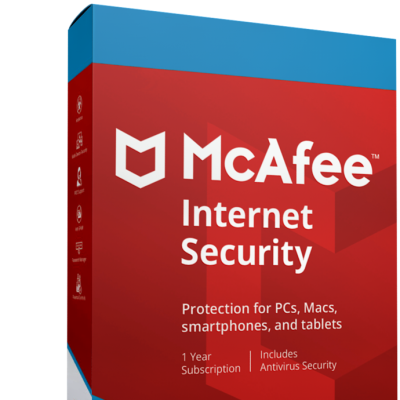 McAfee Internet Security 1 PC/1 rok  /  Polska wersja językowa! / szybka wysyłka na e-mail / Faktura VAT / 32-64BIT / WYPRZEDAŻ